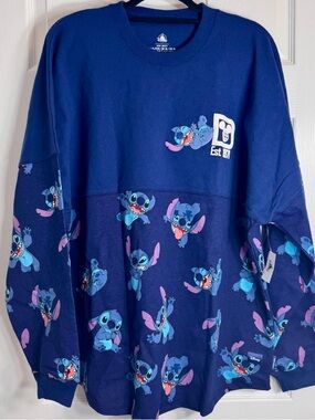 NWT Disney Parks Stitch "Expressions" Spirit Jersey Collection XL.